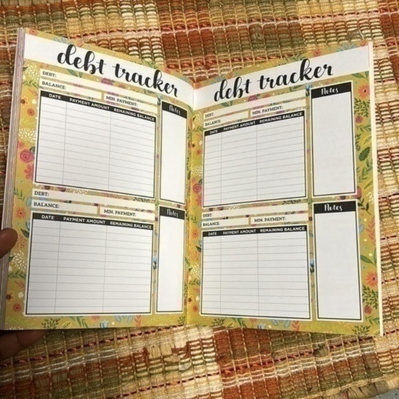 Budget Planner Financial‎ Organizer Expense Tracker Monthly Yearly Undated - Picture 9 of 11